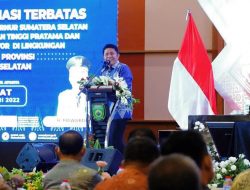 Gubernur dan Wagub Pimpin Ratas Bersama  Pajabat Dilingkungan Pemprov Sumsel