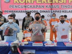 Pelaku Teror Lapas Pekanbaru Terungkap, Dirjenpas Sampaikan Penghargaan ke Polda Riau