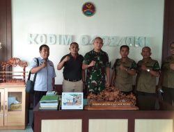 Pererat Jalinan Silaturahmi, SMSI OKI Ngobrol Bareng Dandim 0402/OKI