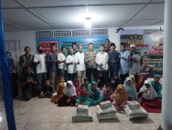 SWI OKI Bukber Anak Yatim, OKI Pulp & Paper Bantu Ratusan Buku Panduan Juz Amma