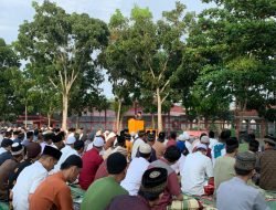 Lapas Kayu Agung Gelar Shalat Idul Fitri bersama Pegawai dan Warga Binaan