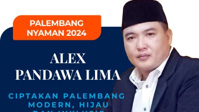 Alex Pandawa Lima Siap Bertarung di Pemilihan Wali Kota Palembang 2024