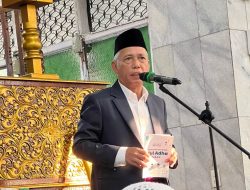 Momentum Idul Adha, Bupati Iskandar Pamit ke Warga OKI