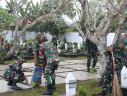 Kodim 0402/OKI Gelar Karya Bakti Dalam Rangka HUT Korem 044/Gapo