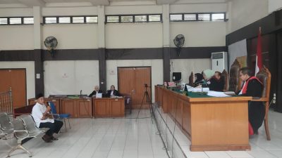 Terdakwa Kasus Korupsi Dana Desa Jalani Sidang di PN Palembang