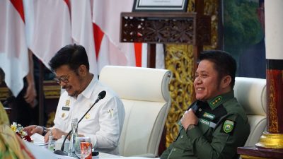 Mentan SYL Dorong Provinsi Sumsel Jadi Percontohan Pengembangan Sawit Nasional