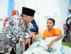 Batman dan Spiderman Sapa Pasien Bibir Sumbing Gratis di RSUD Sekayu