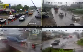 Pj. Bupati Apriyadi Siagakan Alat Berat Antisipasi Titik Rawan Arus Mudik