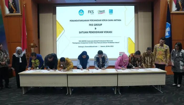 16 SMK Jalin Kemitraan Strategis dengan FKS Group, Siapkan Lulusan Vokasi Siap Kerja