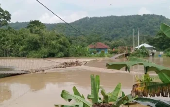 BNPB Desak Pemkab OKU Inventarisasi Kerusakan Infrastruktur Pascabanjir Besar