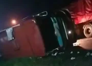 BREAKING NEWS: Bus Minanga Express Kecelakaan di OKI, Video Evakuasi Korban Viral