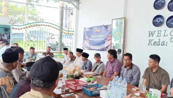 Jumat Curhat Polres OKI, Upaya Bersama Cegah Konflik di Desa Sungai Sodong