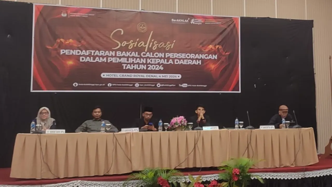 KPU Bukittinggi: Syarat Ketat Calon Perseorangan Pilkada 2024, 9.507 Dukungan dan Sebaran di Dua Kecamatan