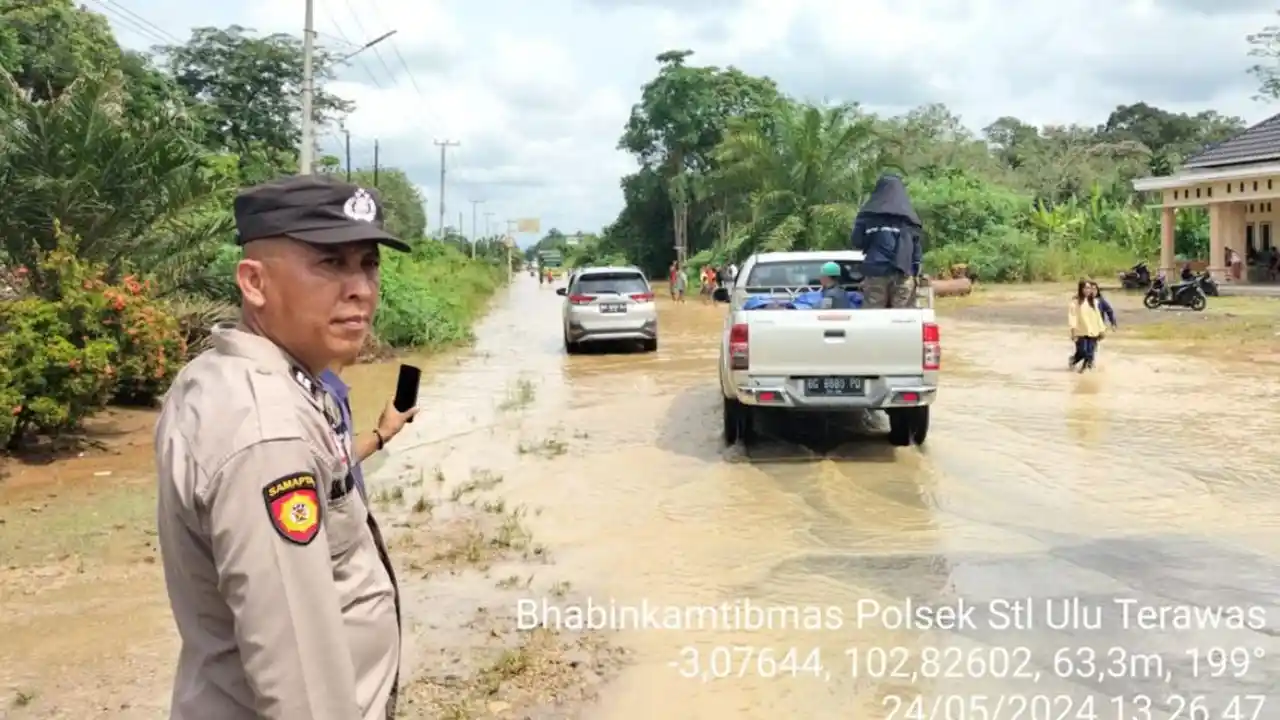 Musi Rawas Lumpuh, Banjir Rendam Puluhan Rumah dan Putuskan Akses Jalinsum