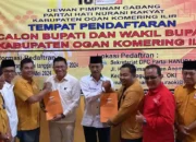 Pasangan JADI Kompak Ambil Formulir di Partai Hanura, Konsolidasi Politik yang Memperkuat Dukungan