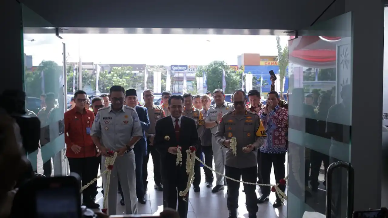 Peningkatan Layanan Pajak Kendaraan, Pemprov Sumsel Resmikan Gedung Kantor Bersama Samsat Palembang IV dan OKI I