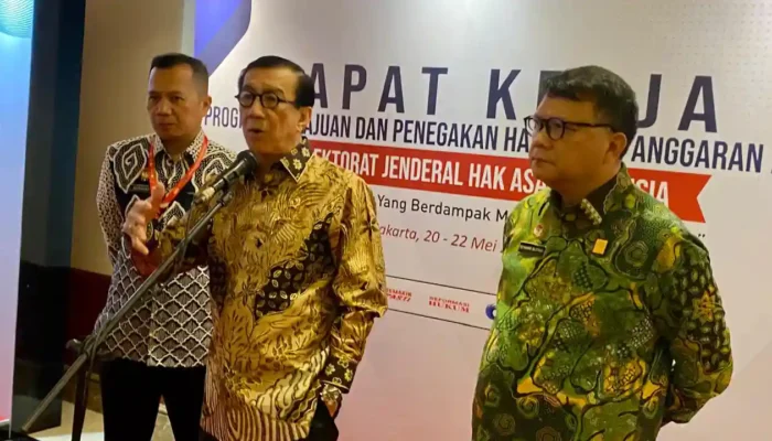 Raker Ditjen HAM, Mengukuhkan Komitmen HAM untuk Indonesia Emas 2045