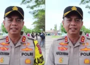 Ratusan Buruh di OKI Turun ke Jalan, Polres OKI Jaga Situasi Kondusif