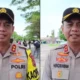 Ratusan Buruh di OKI Turun ke Jalan, Polres OKI Jaga Situasi Kondusif