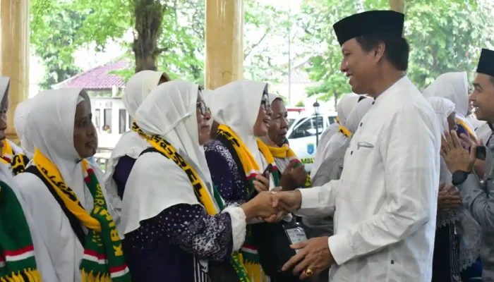 Ratusan Calon Jemaah Haji OKI Bertolak ke Tanah Suci, Pj Bupati Titip Doa untuk Kemakmuran Daerah