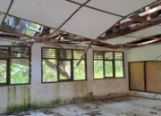 SDN 2 Pangarayan Nyaris Roboh, Siswa Belajar Dalam Ketakutan