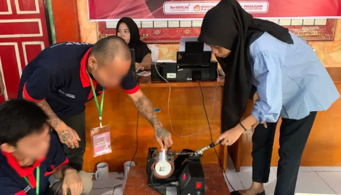 WBP Lapas Kayu Agung Dilatih Jadi Ahli Sablon, Siap Cetak Masa Depan Cerah