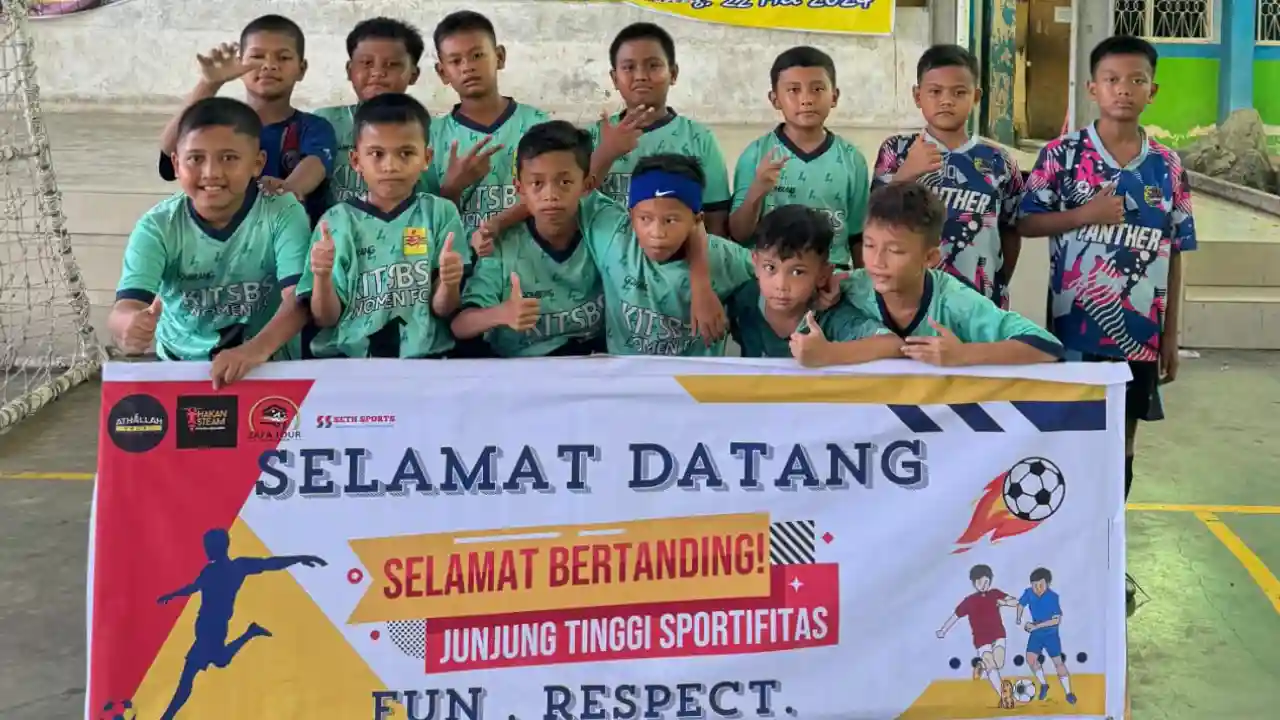 Aksi Seru di Lapangan Hijau, Turnamen Futsal SD Negeri 160 Palembang Meriahkan Akhir Pekan