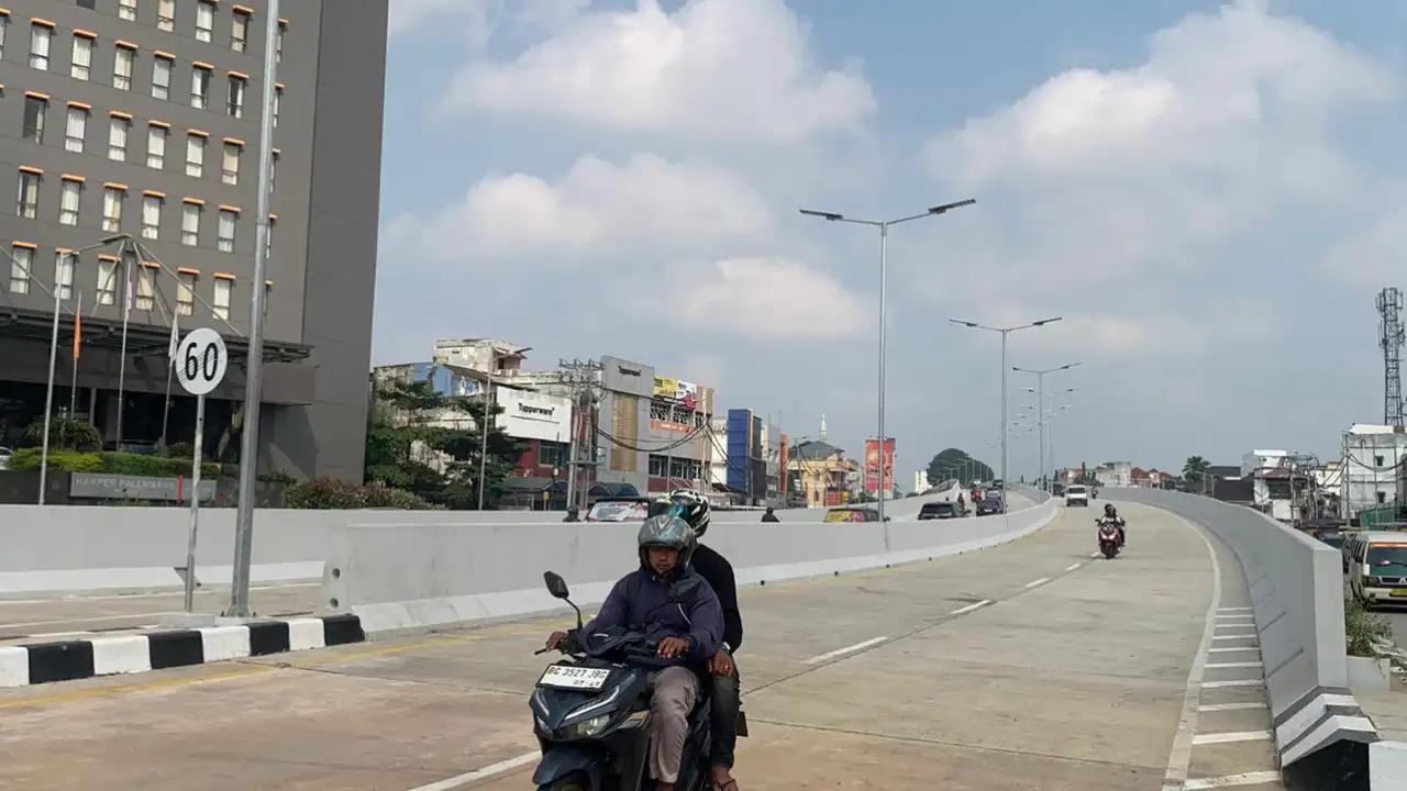 Flyover Simpang Sekip Palembang Resmi Dibuka, Solusi Kemacetan dan Kecelakaan Diharapkan Teratasi