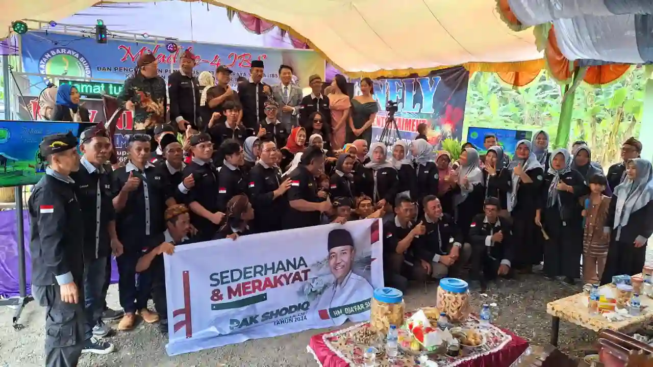 HUT ke-4 Ikatan Baraya Sunda OKI, Dja'far Shodiq Mohon Doa Restu Maju Pilkada