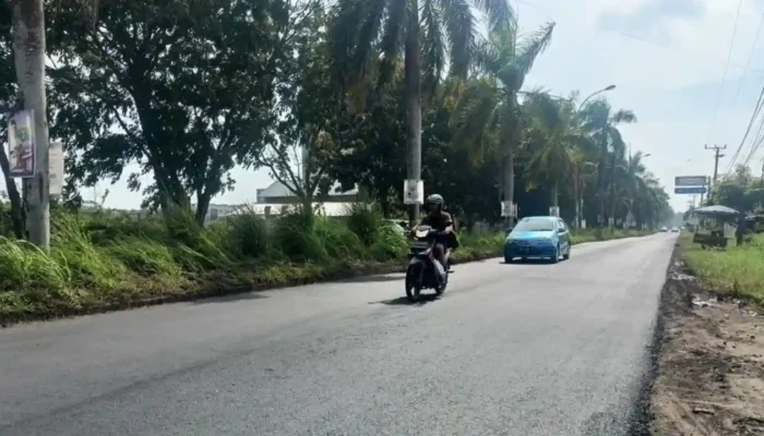 Jalan OPI Raya Jakabaring Kini Mulus, Warga Banyuasin Bernapas Lega