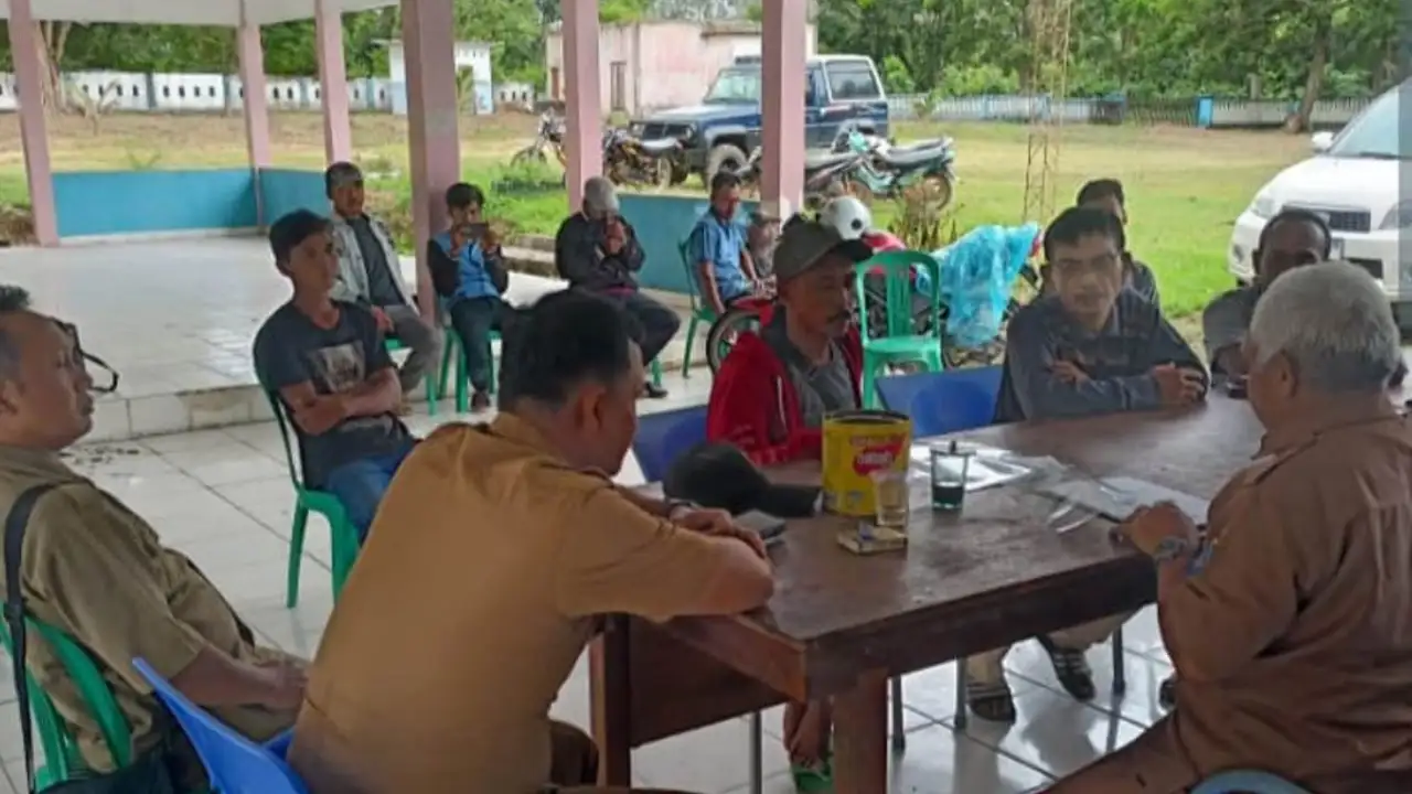 Jerat Penipuan Tanah di OKI, Warga Desa Pematang Panggang Tertipu Mantan Kadus, Lahan Disegel Pemilik Sah