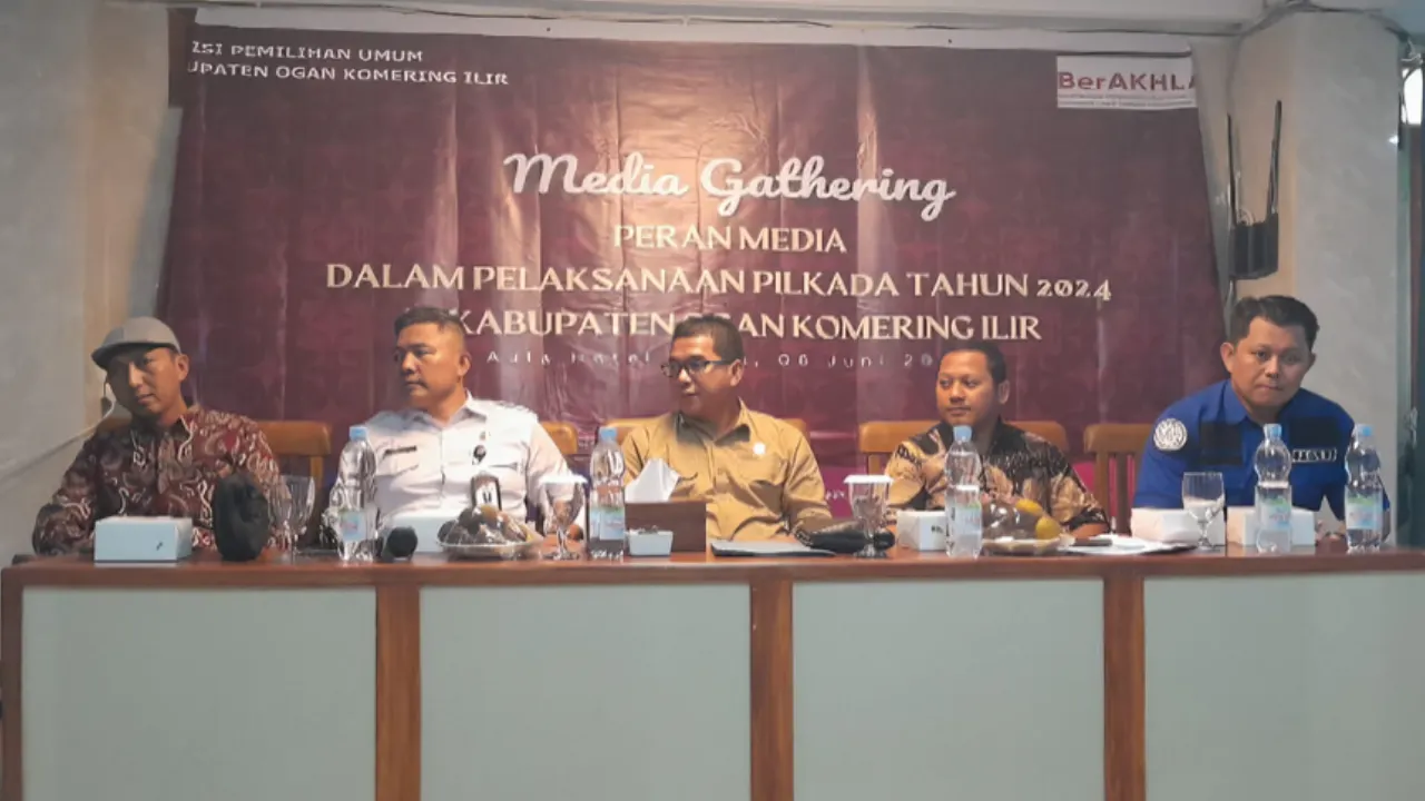 KPU Ogan Komering Ilir Gelar Media Gathering, Soroti Peran Media dalam Pilkada 2024