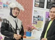 Mahasiswi Ogan Ilir Sukses Kenalkan Budaya Lokal di Pameran Seni Nusantara Semarang