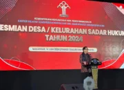 Menteri Hukum dan HAM, Yasonna H. Laoly, Resmikan 33 Desa/Kelurahan Sadar Hukum di Sulawesi Selatan