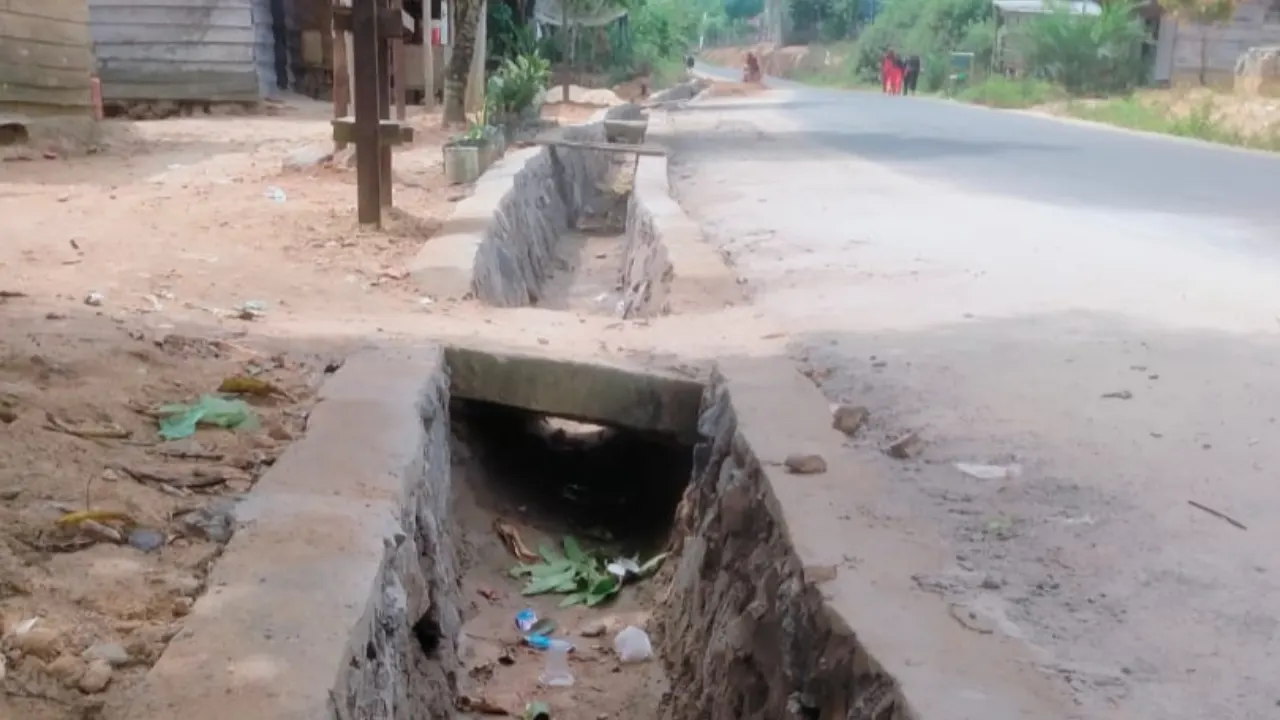 Misteri Proyek Drainase 'Siluman' di Desa Semangus, Warga PALI Geram dan Menuntut Transparansi