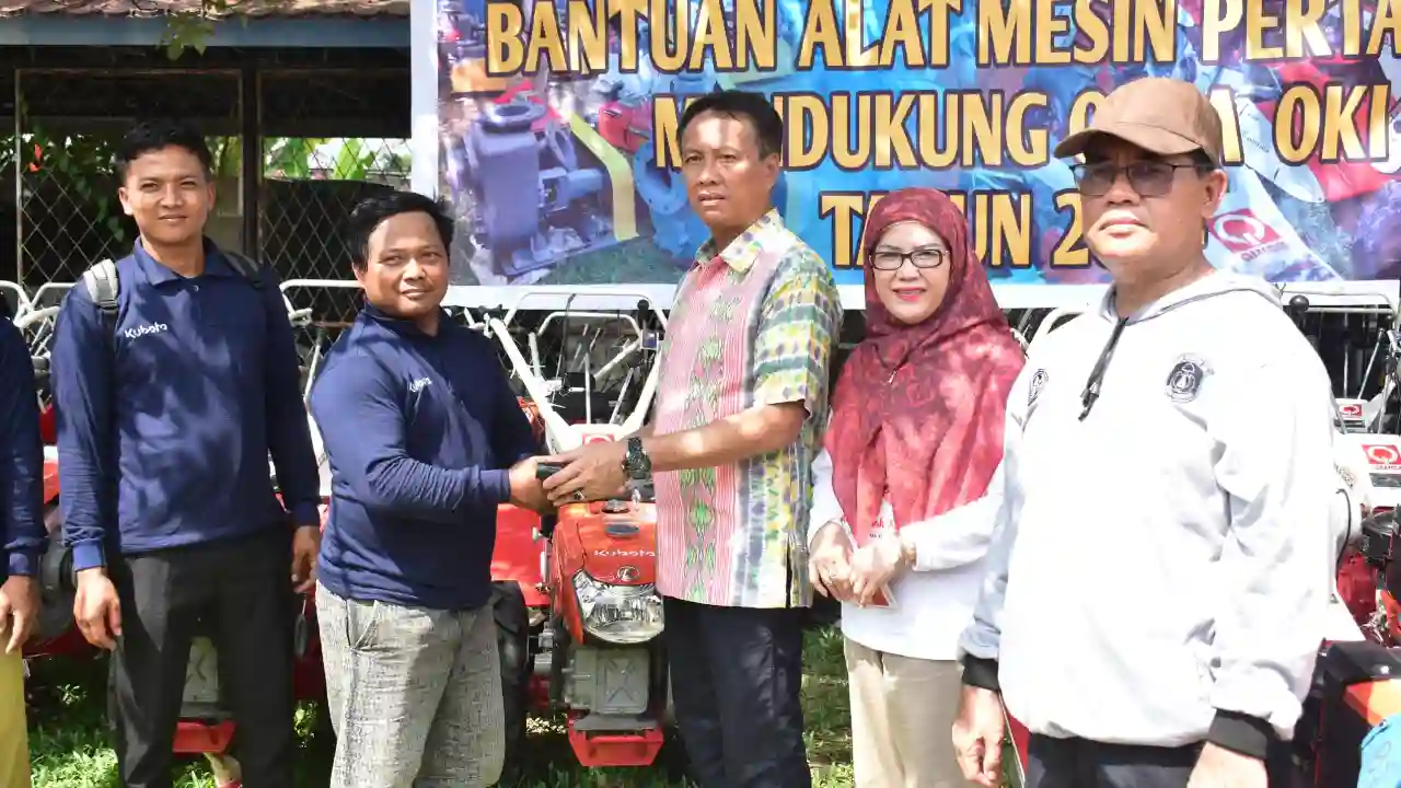 OKI Genjot Produktivitas Pertanian, Pompanisasi dan Mekanisasi Jadi Andalan Optimalkan 65 Ribu Hektare Lahan