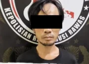 Pengedar Sabu di Musi Rawas Panik, Bakar Barang Bukti Saat Digerebek Polisi