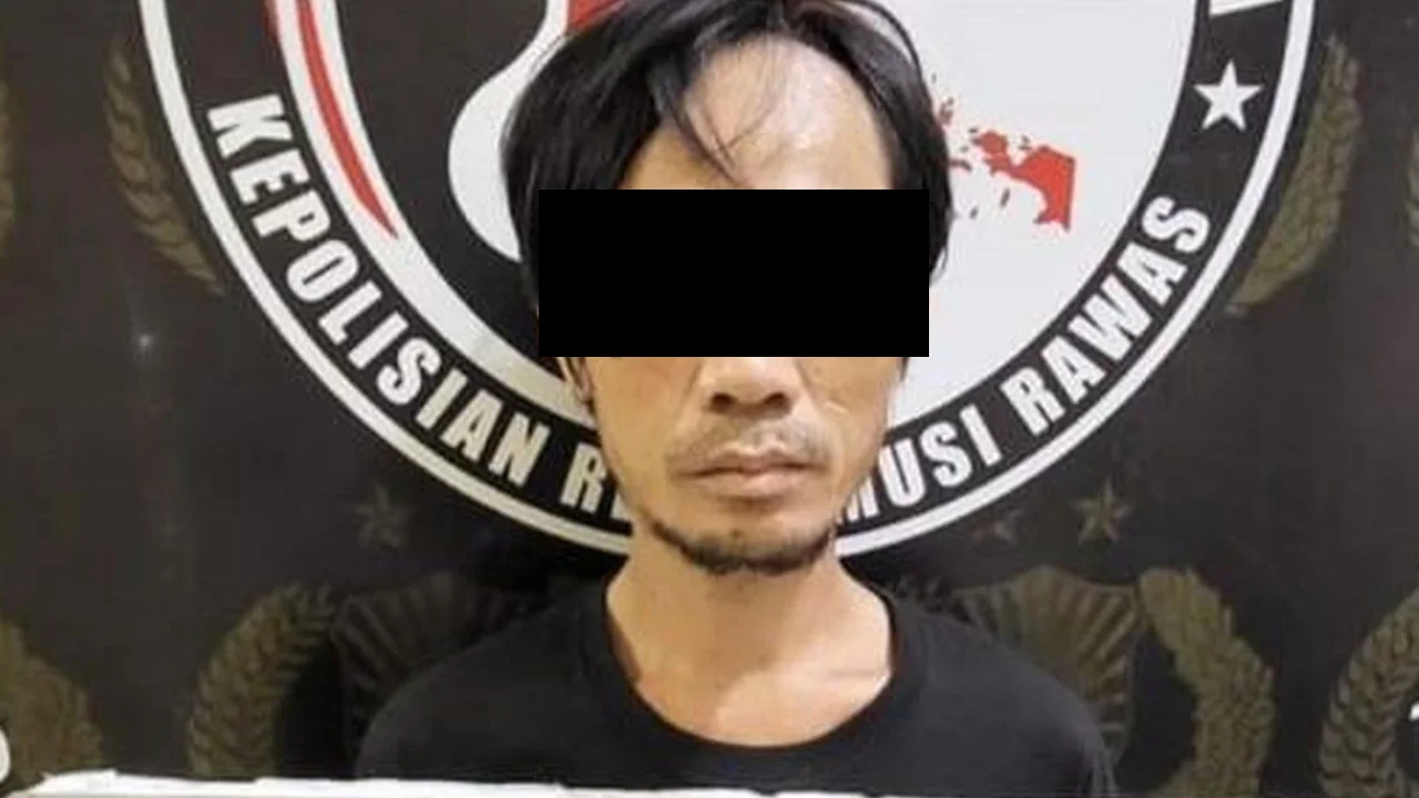 Pengedar Sabu di Musi Rawas Panik, Bakar Barang Bukti Saat Digerebek Polisi