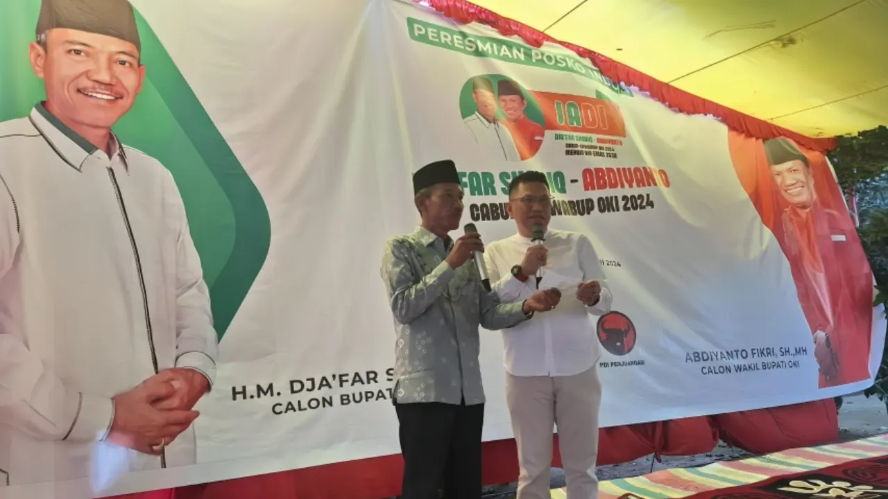 Posko Induk Pemenangan JADI, Langkah Awal Menuju Perubahan di OKI