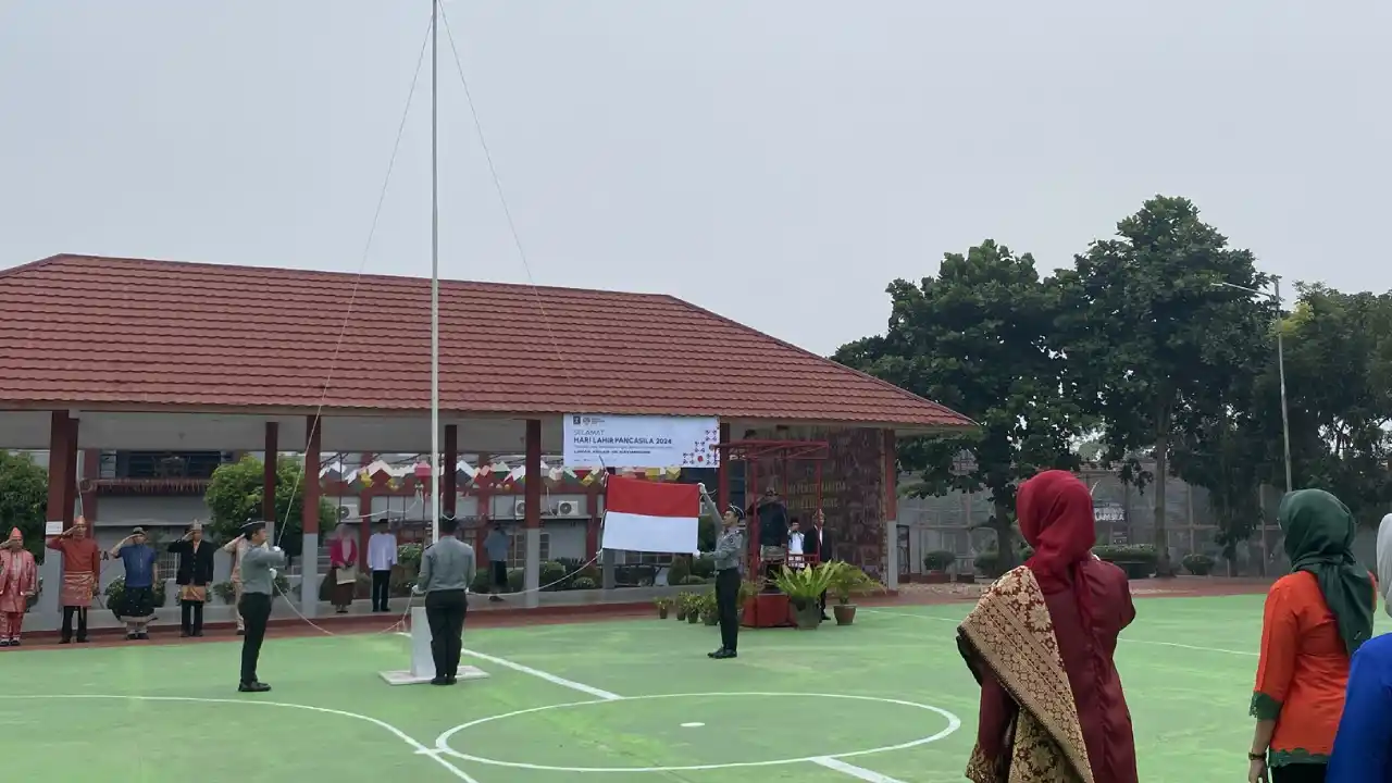 Semarak Kebhinekaan Warnai Peringatan Hari Lahir Pancasila di Lapas Kayu Agung