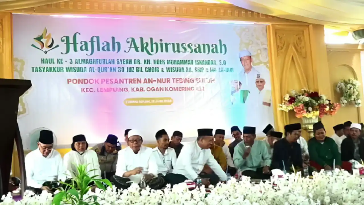 Shalawat Asyghil Menggema di Ponpes An-Nur, Dja'far Shodiq Mohon Restu untuk OKI