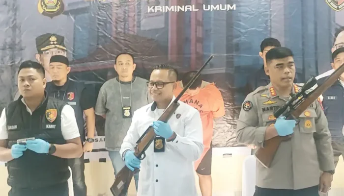 Oknum PNS KPLP Palembang Terjerat Kasus Kepemilikan Senjata Api Ilegal