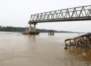 Jembatan Lalan Ambruk, Pemprov Sumsel dan Pemkab Muba Bergerak Cepat