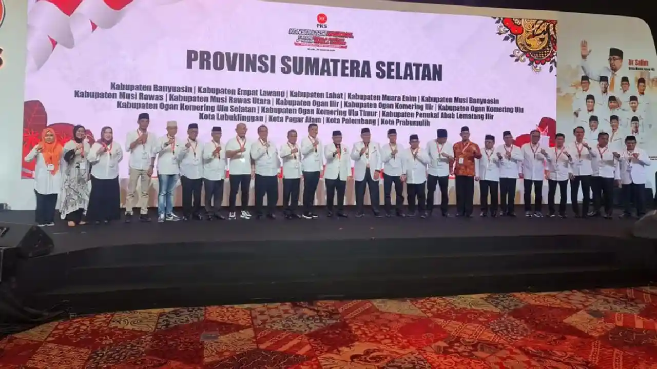 PKS Resmi Dukung 18 Bakal Calon Kepala Daerah di Sumsel