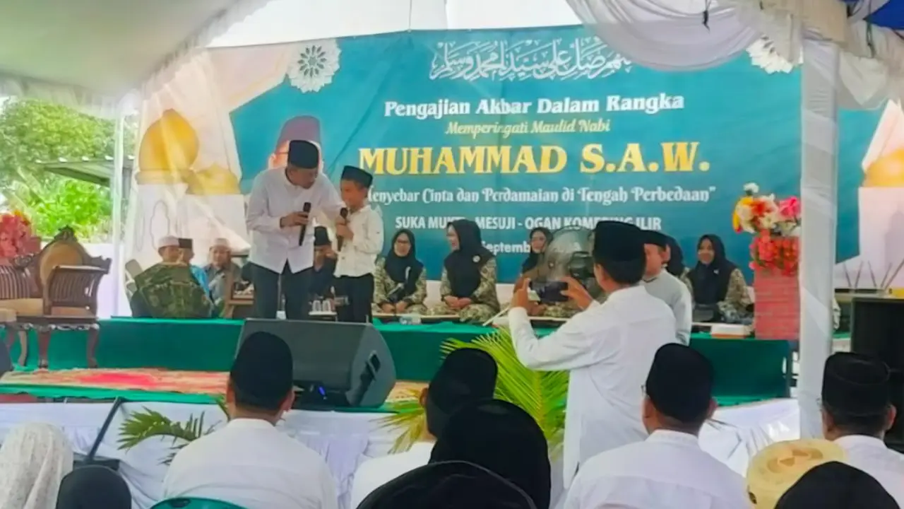 Maulid Nabi di Suka Mukti: Momentum Refleksi Kepemimpinan Ideal ala Dja'far Shodiq