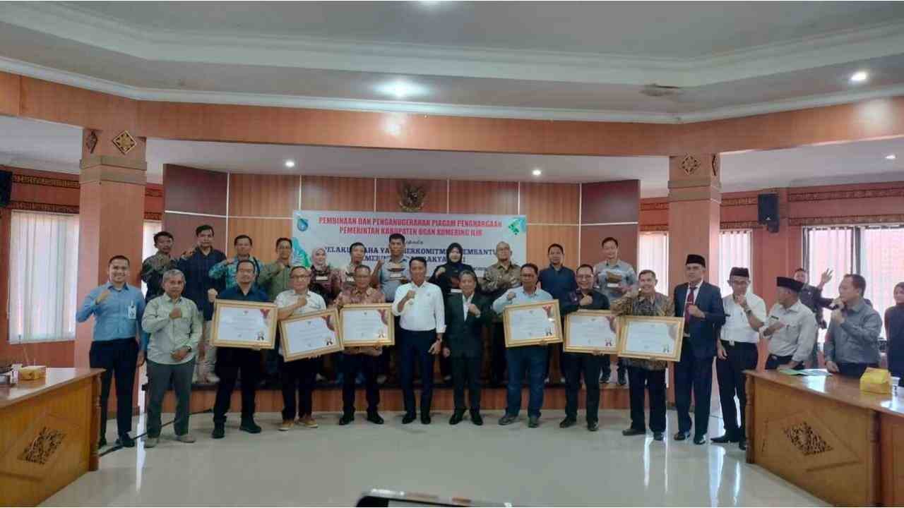 Enam Perusahaan Perkebunan dan Kehutanan di OKI Raih Penghargaan CSR