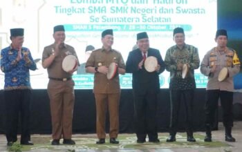 Lomba MTQ dan Hadroh, Pj Gubernur Sumsel Ajak Generasi Muda Hadapi Tantangan Zaman dengan Iman dan Takwa