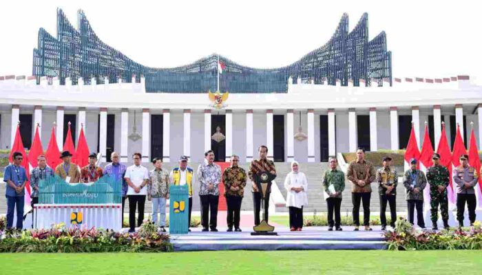 Presiden Jokowi Resmikan Istana Negara di IKN, Bangunan Representatif untuk Masa Depan Indonesia