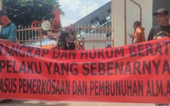 Gelombang Protes di PN Palembang, Tuntutan Keadilan bagi AA dan Nasib Empat Anak Berhadapan dengan Hukum