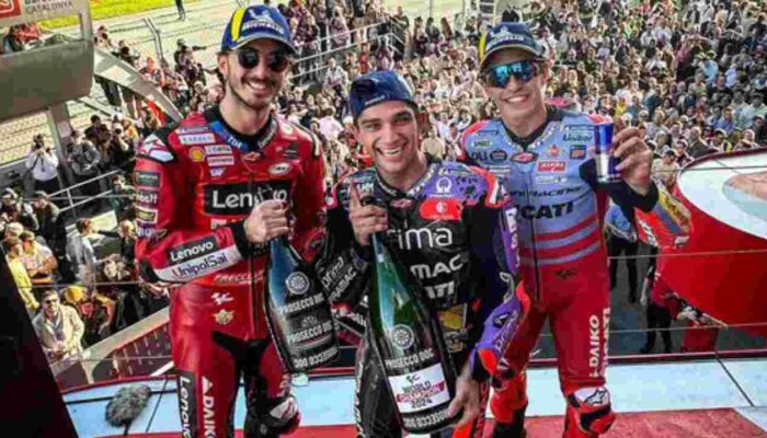 Bagnaia Juara MotoGP Barcelona, Martin Juara Dunia MotoGP 2024!